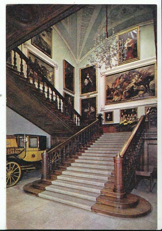 Wiltshire Postcard - Longleat - Warminster - The Grand Staircase  ZZ299