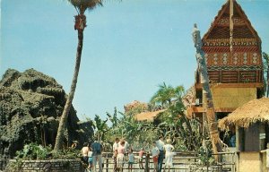 Vintage Postcard Pacific Ocean Park South Sea Island P26703 Santa Monica CA