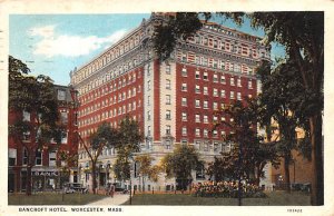 Bancroft Hotel Worcester, Massachusetts MA