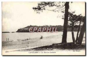 Old Postcard From Cavalaire Cavalaire Bay