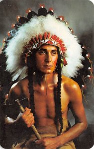 Indian Post Card Pend Oreille Indian Postcard Unused