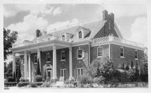 Norman Oklahoma University Pi Beta Phi House~Sorority~1940s Real Photo Postcard