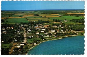 Lion's Head Ontario,  Aerial Small Town