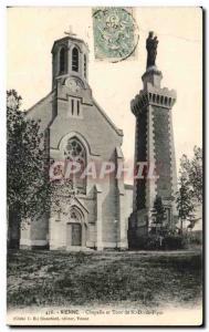 Old Postcard Vienna Chapel and Tower N D Pipet