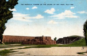 Florida Key West The Martello Towers 1953