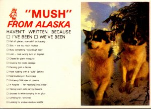 Alaska Mush Haven't Written