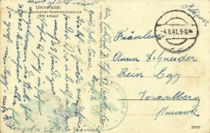 poland, POZNAN POSEN, Universität, Gauhauptstadt an der Warthe (1941) Postcard 