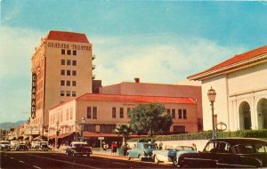 California Santa Barbara State of Anapamu Mission Moline autos Postcard 22-4211