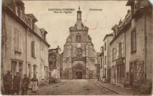 CPA CHATEAU-PORCIEN - Rue de l'Église (135301)