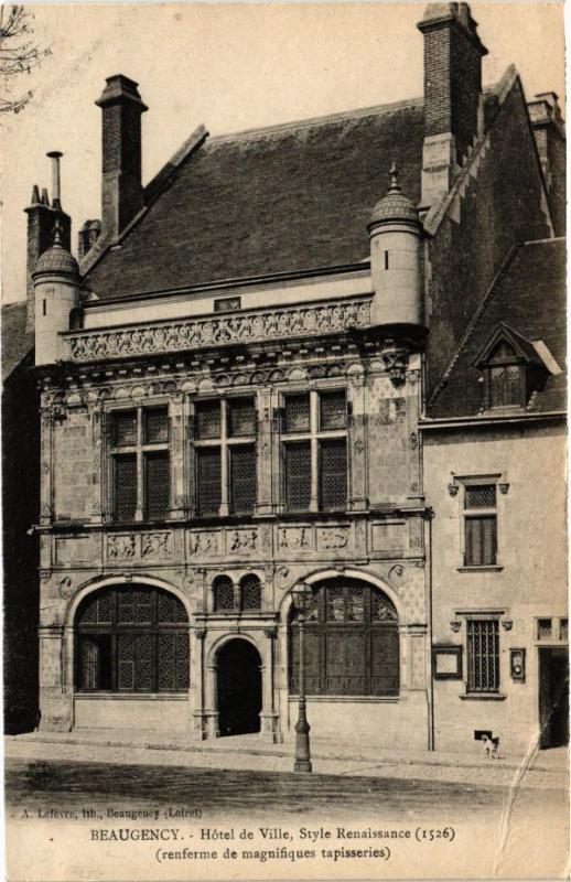 CPA BEAUGENCY - Hotel de Ville (270602)