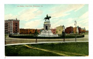 VA - Richmond. Lee Statue, West End