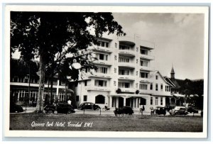 c1940's Queens Park Hotel Trinidad and Tobago B.W.I. RPPC Photo Postcard