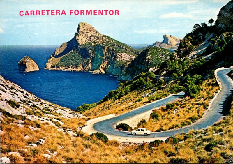 Spain Mallorca Formentor Road