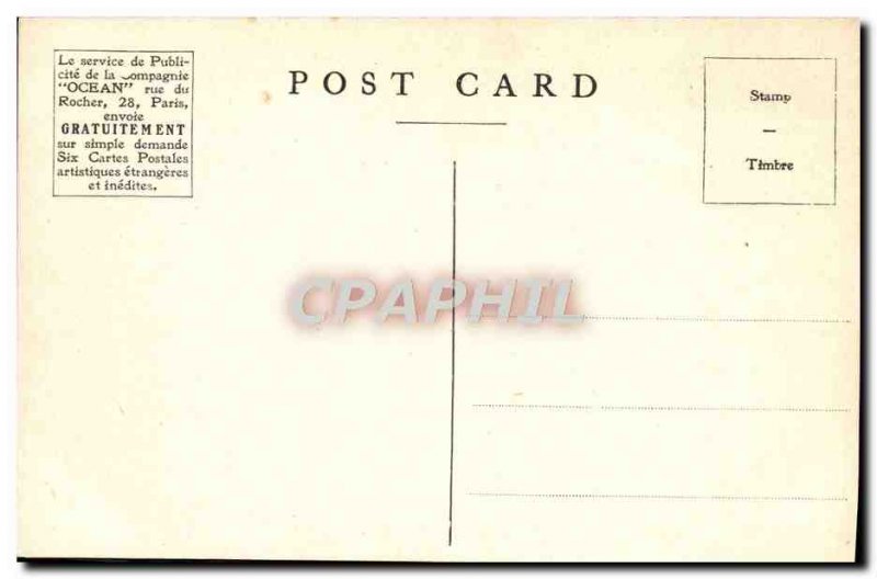 Postcard Old Fingalls Cave Staffa