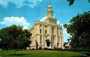 Utah St George L D S Temple 1977