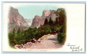 c1900s Yosemite Valley California CA PMC Antique Unposted Postcard