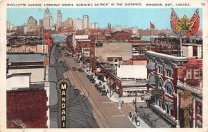 Ouellette Avenue Windsor, Ont, Canada 1931 