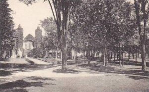 Maine Lewiston Chapel And Campus Bates College Albertype