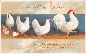 Ellen H Clapsaddle, Easter Greetings Holiday Postal Used Unknown 