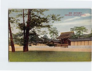 Postcard Imperial Palace Kyoto, Japan