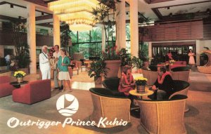 Postcard Outrigger Prince Kuhlo Hotel Hawaii