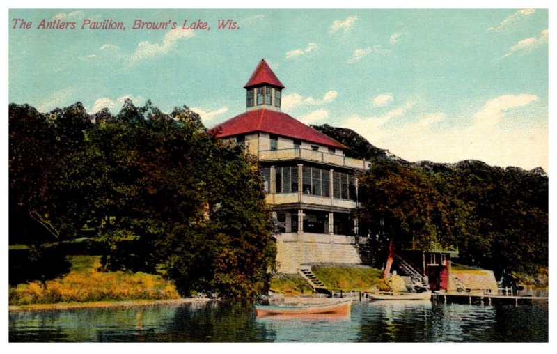 Wisconsin Madison  , Brown's Lake , Antlers Pavilion