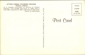 Indiana, Holton - Otter Creek Covered Bridge - [IN-059]