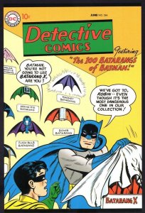 Batman Boomerang Batarangs DC Detective Comic Book Postcard