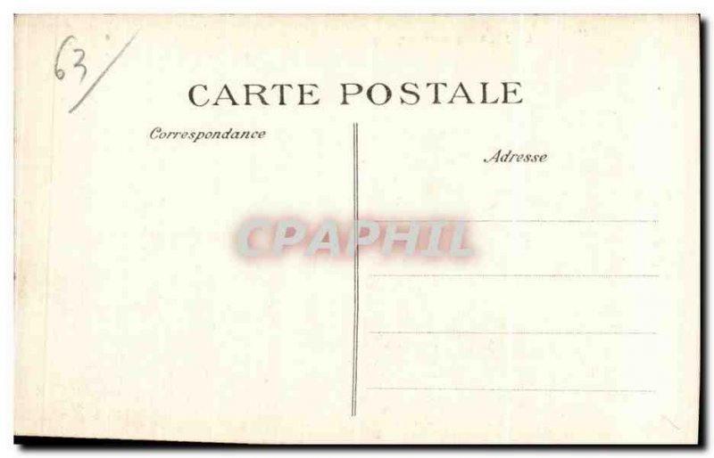 Old Postcard Le Mont Dore Vue Generale Latour Road Jack to Auvergne