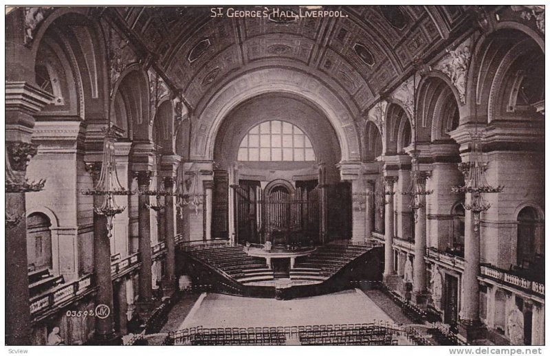 Liverpool , England , 00-10s ; St Georges Hall