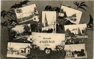 CPA AIZENAY - Scenes - Souvenir d'AIZENAY (637351) 