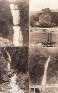 Columbia River Highway Ore 4x Antique USA Real Photo Postcard s