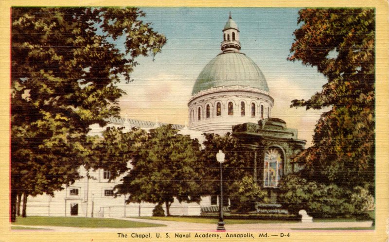 MD - Annapolis. US Naval Academy, The Chapel