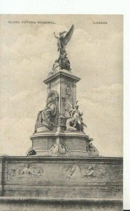 London Postcard - Queen Victoria Memorial - Ref 11136A