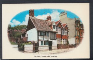 Sussex Postcard - Dickens Cottage, Old Hastings   T6192