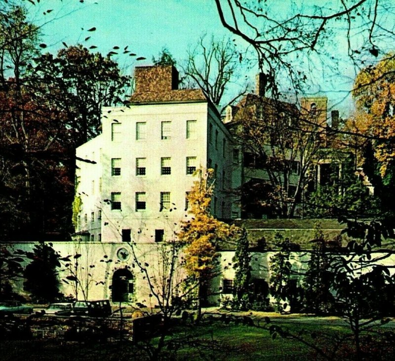 Winterthur Delaware DE Henry Francis Du Pont Museum Exterior Chrome Postcard UNP