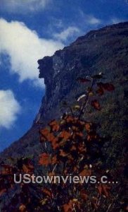 Old Man of the Mountains in Franconia Notch, New Hampshire