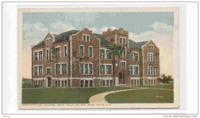 Administration Building,Sioux Falls College, Sioux Falls, South Dakota,00-10s