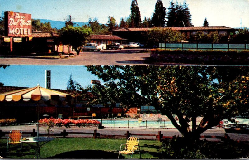 California Palo Alto Paso del Norte Motel 1957