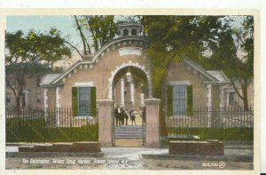 America Postcard - Gatehouse, Sailors Snug Harbor, Staten Island NY - Ref 7361A