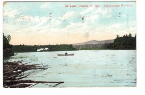 On Lake Touladi, Temiscouata, Quebec, Used 1911