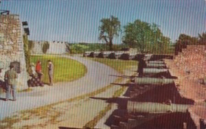 New York Fort Ticonderoga The Old Canon and Round Shot 1953