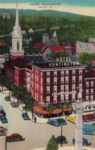 Postcard Hotel Huntington Easton PA