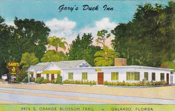 Florida Orlando Gary's Duck Inn Restaurant