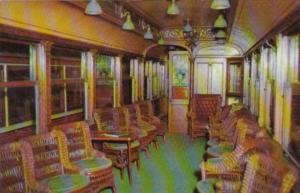 Connecticut Company Private Parlor Car No 500 Interior Branford Trolley Museu...