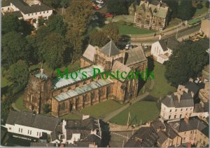 Wales Postcard - Aerial View of Bangor Cathedral RRR1096