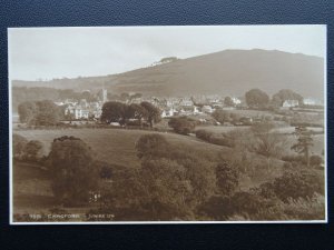 Devon CHAGFORD Panoramic Village View c1923 RP Postcard by Judges 7981