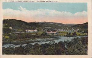 Postcard Buckwood Inn From Jersey Shore Delaware Water Gap PA