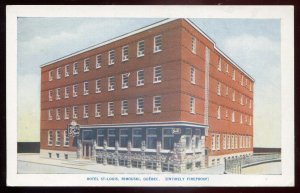 h2564 - RIMOUSKI Quebec Postcard 1930s Hotel St. Louis