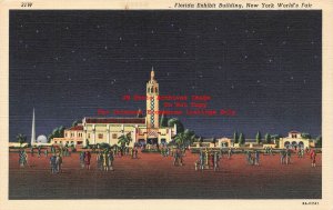 New York World's Fair 1939, Florida Exhibit Building at Night